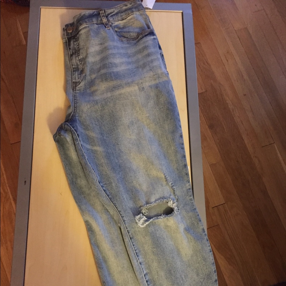 REFUGE Skintight legging jeans